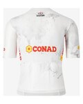 CASTELLI Tricou de ciclism cu mânecă scurtă - GIRO 108 RACE 8S - alb