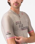 CASTELLI Tricou de ciclism cu mânecă scurtă - GIRO COLLE DELLE FINESTRE - bej