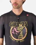 CASTELLI Tricou de ciclism cu mânecă scurtă - GIRO HIGHWAY TO ROME - negru