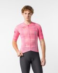 CASTELLI Tricou de ciclism cu mânecă scurtă - GIRO109 RACE 8S - roz