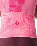 CASTELLI Tricou de ciclism cu mânecă scurtă - GIRO109 TROFEO - roz