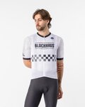 CASTELLI Tricou de ciclism cu mânecă scurtă - GIRO109 BLOCKHAUS - alb