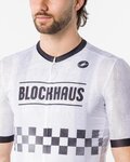 CASTELLI Tricou de ciclism cu mânecă scurtă - GIRO109 BLOCKHAUS - alb
