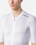 CASTELLI Tricou de ciclism cu mânecă scurtă - GIRO109 ESPRESSO 2 - alb