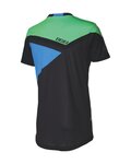 BBB Tricou de ciclism cu mânecă scurtă - GRAVITY - albastru/verde/negru