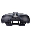BBB șa - COMFORTPLUS RELAXED LEATHER 205MM - negru