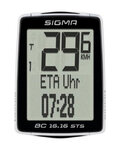 SIGMA SPORT tahometru - BC 16.16 STS CAD TOPLINE 016 - alb/negru