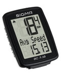 SIGMA SPORT tahometru - BC 7.16 TOPLINE 016 - negru