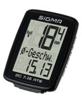 SIGMA SPORT tahometru - BC 7.16 ATS TOPLINE 016 - negru