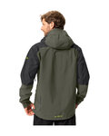 VAUDE jachetă impermeabilă - MOAB RAIN  - verde/negru