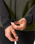 VAUDE jachetă impermeabilă - MOAB RAIN  - verde/negru