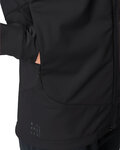 VAUDE Jachetă rezistentă la vânt de ciclism - QIMSA SOFTSHELL - negru