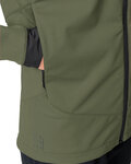 VAUDE Jachetă rezistentă la vânt de ciclism - QIMSA SOFTSHELL - verde