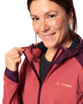VAUDE Jachetă rezistentă la vânt de ciclism - QIMSA SOFTSHELL - roșu
