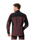 VAUDE Jachetă rezistentă la vânt de ciclism - KURO SOFTSHELL - maro/negru