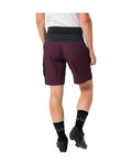 VAUDE Pantaloni scurți de ciclism fără bretele - QIMSA - mov