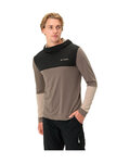 VAUDE Hanorac - QIMSA HOODY - maro/negru