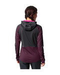 VAUDE Tricou de cilism pentru iarnă cu mânecă lungă - QUIMSA LS - bordo/roz/negru