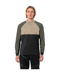 VAUDE Tricou de ciclism cu mânecă lungă de vară - QUIMSA HZ - maro/verde/negru