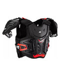 LEATT protecție spate și piept - CHEST PROTECTOR 4.5 PRO JUNIOR - negru/roșu