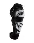 LEATT genunchiere -  KNEE & SHIN GUARD 3.0 EXT - negru/alb