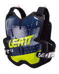 LEATT protecție spate și piept - CHEST PROTECTOR 1.5 TORQUE - negru/albastru/galben