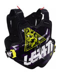 LEATT protecție spate și piept - CHEST PROTECTOR 1.5 TORQUE - negru/galben/alb