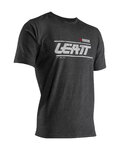 LEATT Tricou de ciclism cu mânecă scurtă - CORE - negru