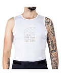 LEATT Tricou de ciclism fără mâneci - BASE - alb