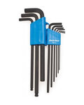 PARK TOOL set de chei - SET ALLEN WRENCHES PT-HXS-1-2 - albastru/negru