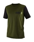 100% SPEEDLAB Tricou de ciclism cu mânecă scurtă - RIDECAMP - verde