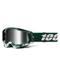 100% SPEEDLAB Ochelari de ciclism - RACECRAFT 2 - verde/alb/argintiu