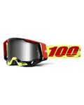 100% SPEEDLAB Ochelari de ciclism - RACECRAFT 2 - galben/roșu/argintiu