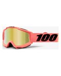 100% SPEEDLAB Ochelari de ciclism - ACCURI - roz/negru/auriu