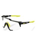 100% SPEEDLAB Ochelari de ciclism - SPEEDCRAFT - negru/galben