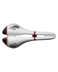 SELLE SAN MARCO șa - ASPIDE OPEN-FIT RACING NARROW - alb/negru/roșu