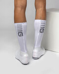 ALÉ Încălzitoare pantofi de ciclism - WHIZZY SHOECOVER  - alb