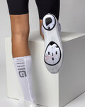 ALÉ Încălzitoare pantofi de ciclism - WHIZZY SHOECOVER  - alb
