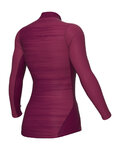 ALÉ Tricou de ciclism cu mânecă lungă - SHADE INTIMO - bordo
