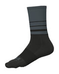 ALÉ Șosete clasice de ciclism - ONE - negru/gri