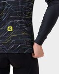 ALÉ Tricou de cilism pentru iarnă cu mânecă lungă - QUICK R-EV1 - negru