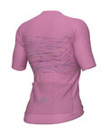 ALÉ Tricou de ciclism cu mânecă scurtă - PR-E MEGABYTE - roz