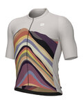 ALÉ Tricou de ciclism cu mânecă scurtă - PR-E RAINBOW - bej