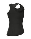 ALÉ Tricoul de ciclism fără mâneci - PRAGMA COLOR BLOCK - negru