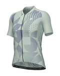 ALÉ Tricou de ciclism cu mânecă scurtă - PRAGMA ENJOY - verde deschis