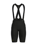 ALÉ Pantaloni scurți de ciclism cu bretele - R-EV1 HAMMER 2.0 - negru