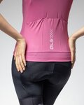 ALÉ Tricoul de ciclism fără mâneci - COLOR BLOCK PRAGMA - roz