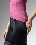 ALÉ Tricoul de ciclism fără mâneci - COLOR BLOCK PRAGMA - roz