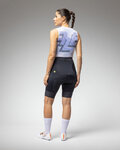 ALÉ Tricou de ciclism fără mâneci - INTIMO MULTIVERSO - alb/albastru