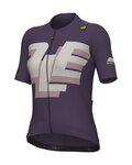 ALÉ Tricou de ciclism cu mânecă scurtă - PR-E SAUVAGE - mov